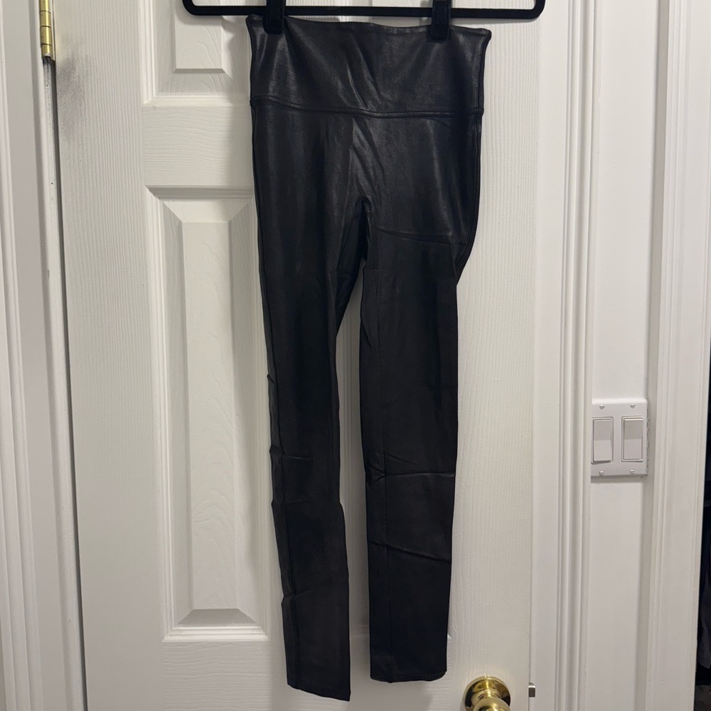 Spanx Faux Leather Leggings